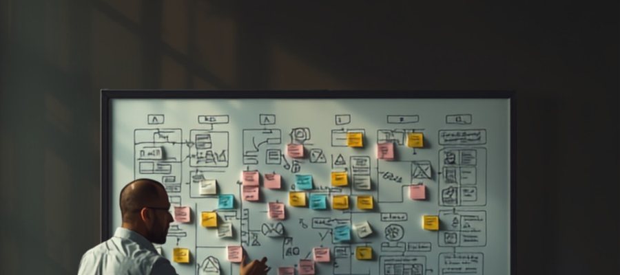 Equipo definiendo la estrategia de contenido de una marca